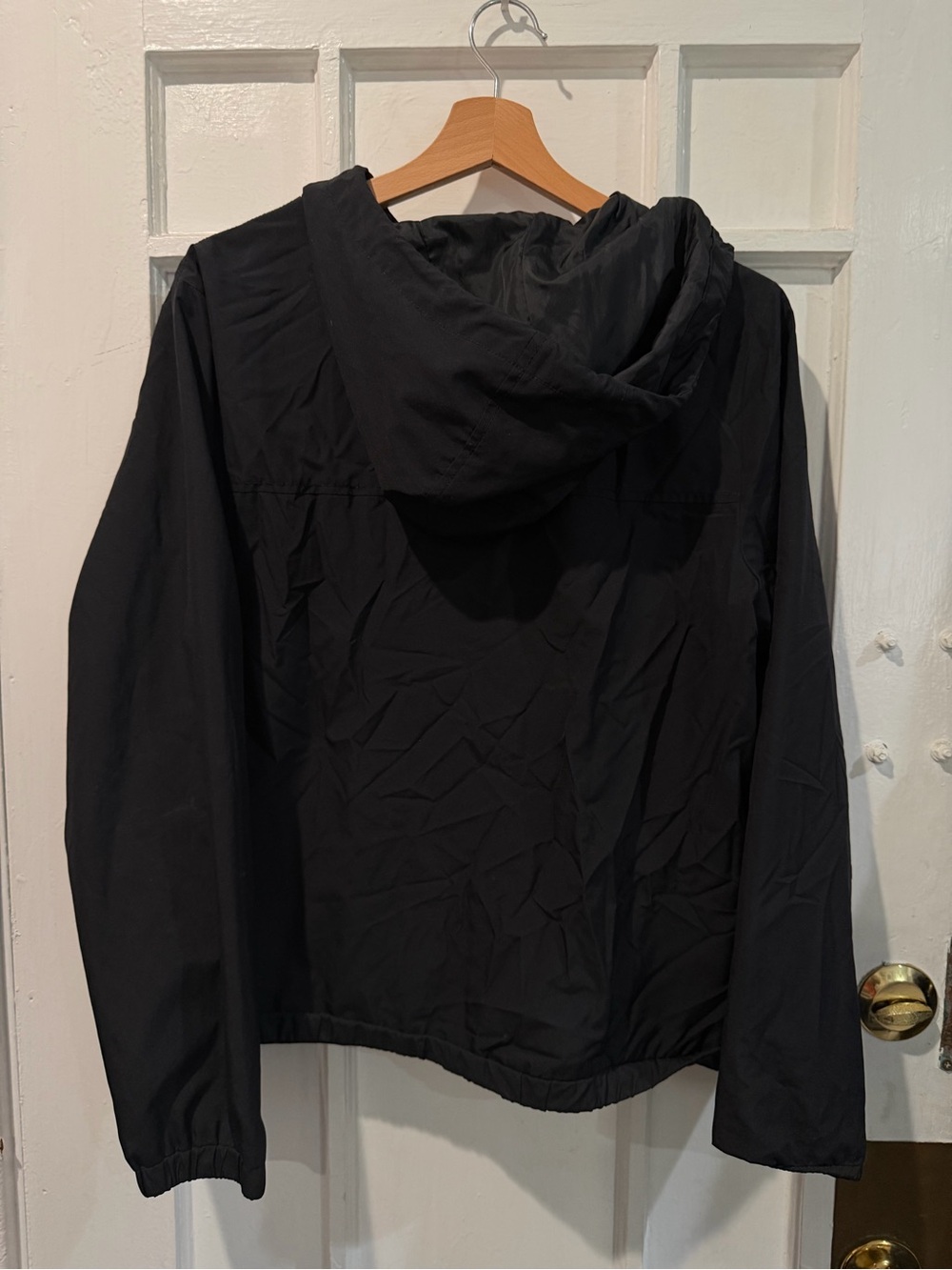Vans Black Hooded Zip Windbreaker - Picture 2 of 2